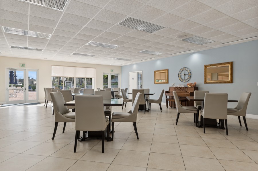Real Estate Photography - 1 HARBOURSIDE DR, Delray Beach, FL, 33483 - Clubhouse