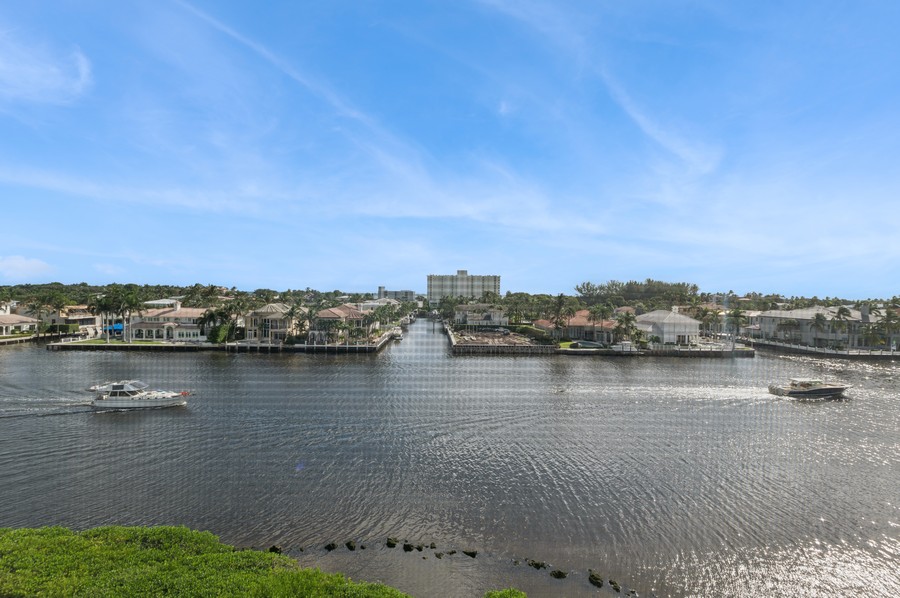 Real Estate Photography - 1 HARBOURSIDE DR, Delray Beach, FL, 33483 - Intracoastal View