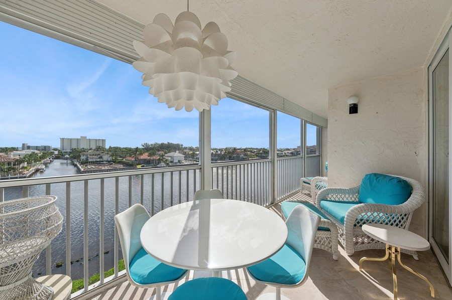 Real Estate Photography - 1 HARBOURSIDE DR, Delray Beach, FL, 33483 - Patio