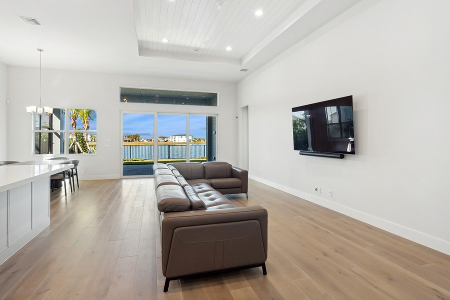 Real Estate Photography - 10061 Regency Way, West Palm Beach, FL, 33412 - Living Room