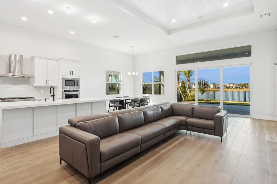 Real Estate Photography - 10061 Regency Way, West Palm Beach, FL, 33412 - Living Room