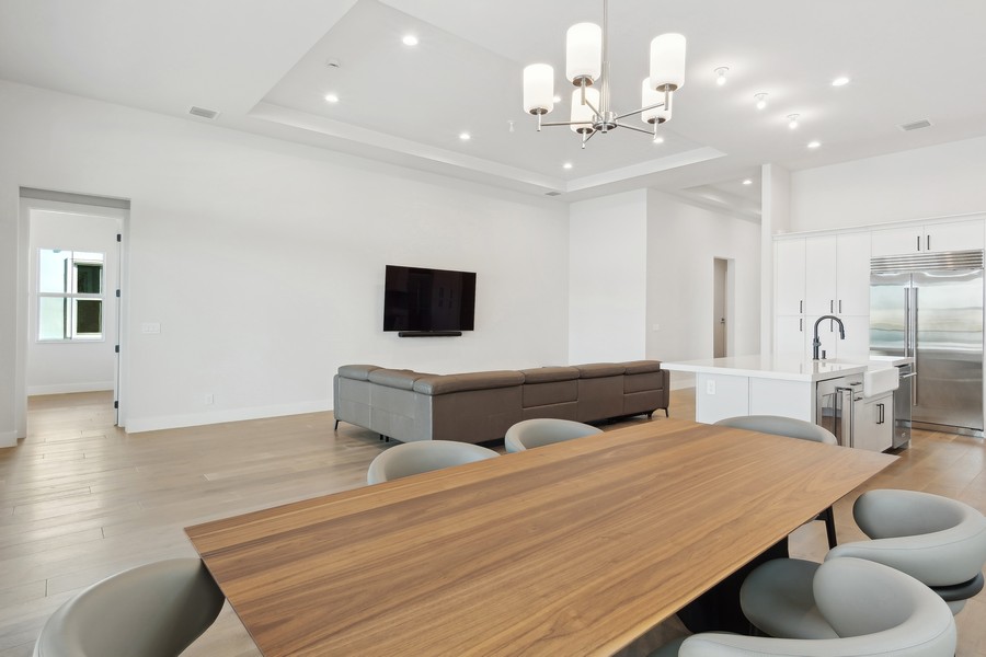 Real Estate Photography - 10061 Regency Way, West Palm Beach, FL, 33412 - Dining Room