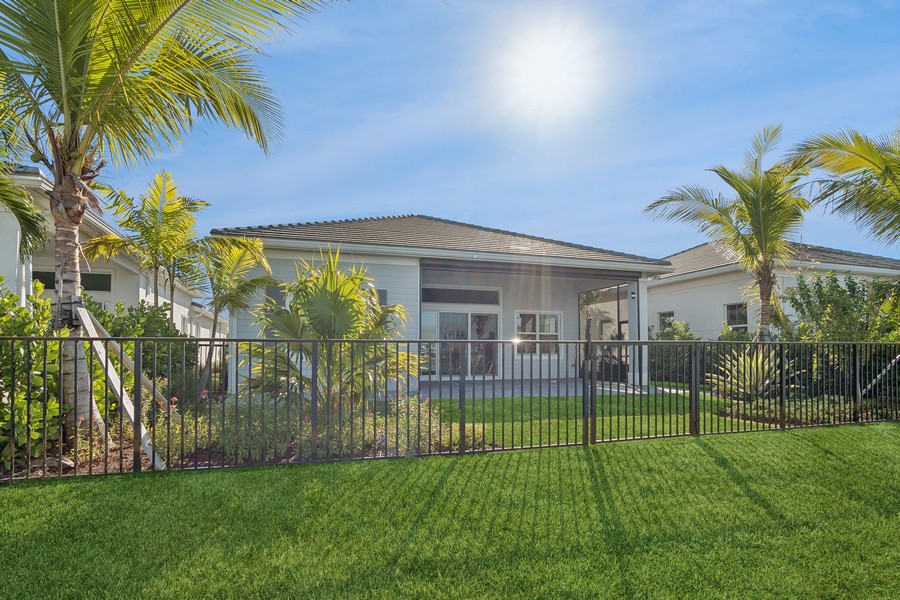 Real Estate Photography - 10061 Regency Way, West Palm Beach, FL, 33412 - Rear View