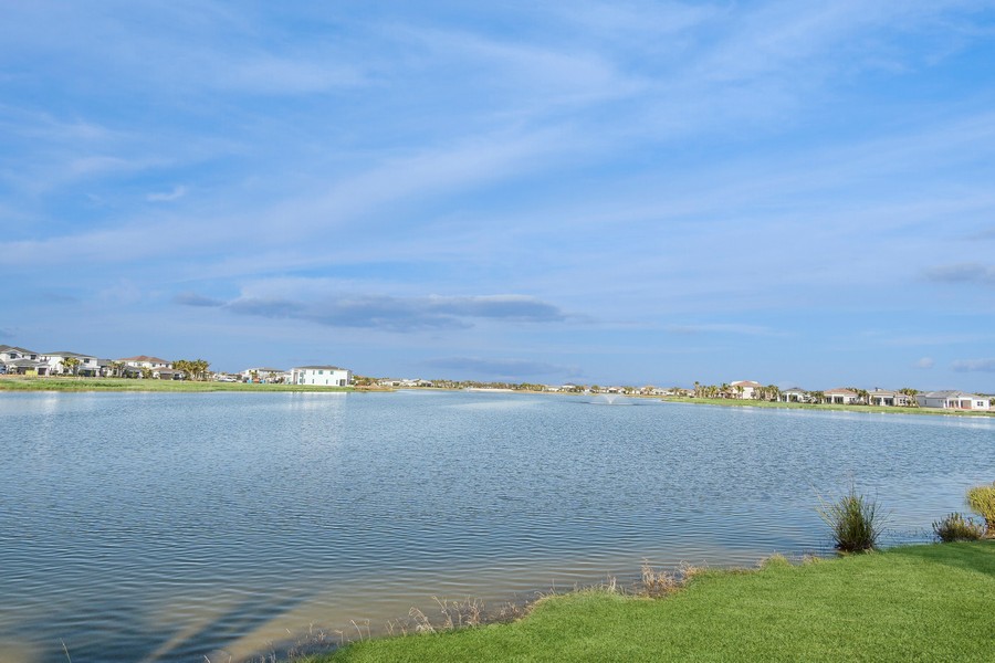 Real Estate Photography - 10061 Regency Way, West Palm Beach, FL, 33412 - Lake View