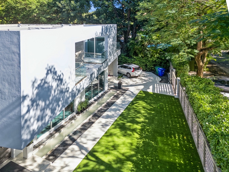 Real Estate Photography - 3709 Poinciana Ave., Coconut Grove, FL, 33133 - Aerial View
