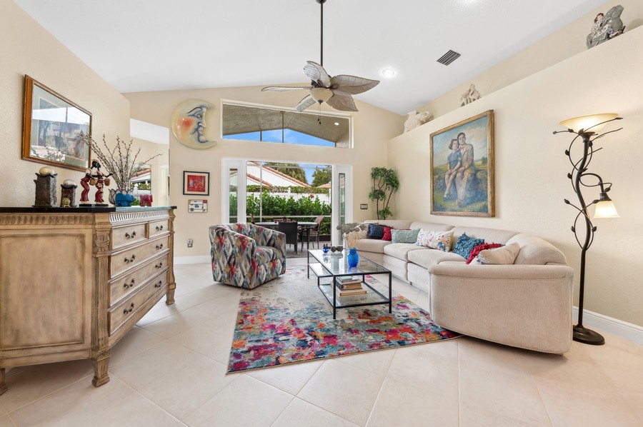 Real Estate Photography - 7533 Sagunto St, Boynton Beach, FL, 33437 - Living Room