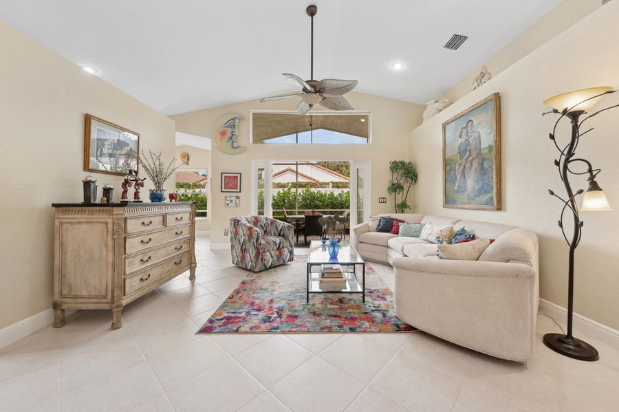 Real Estate Photography - 7533 Sagunto St, Boynton Beach, FL, 33437 - Living Room