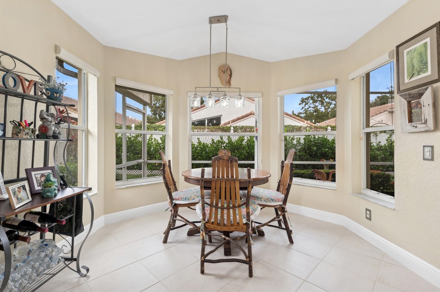 Real Estate Photography - 7533 Sagunto St, Boynton Beach, FL, 33437 - Breakfast Area