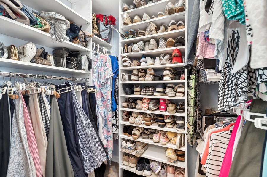 Real Estate Photography - 7533 Sagunto St, Boynton Beach, FL, 33437 - Primary Bedroom Closet