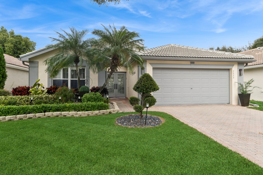 Real Estate Photography - 7533 Sagunto St, Boynton Beach, FL, 33437 - Front View