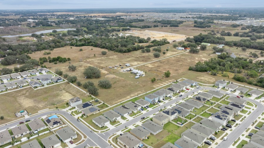 Real Estate Photography - 68 Joel Massey Rd, Haines City, FL, 33844 - Aerial View