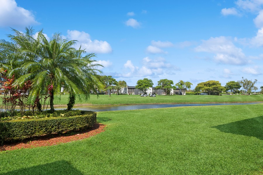 Real Estate Photography - 450 piedmont J, Delray Beach, FL, 33484 - Golf Course