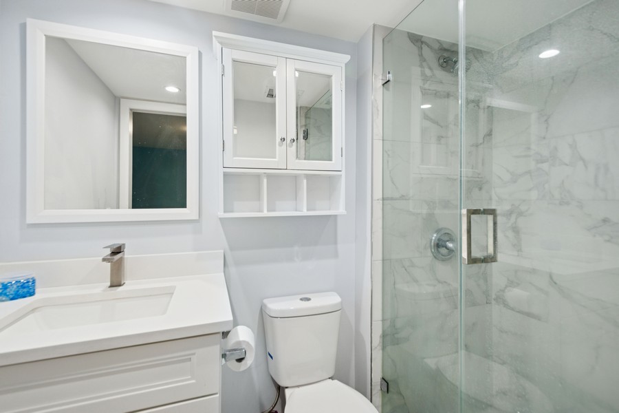 Real Estate Photography - 450 piedmont J, Delray Beach, FL, 33484 - Primary Bathroom