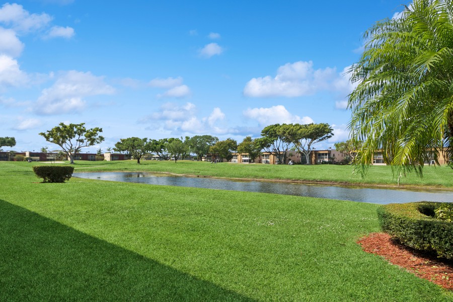 Real Estate Photography - 450 piedmont J, Delray Beach, FL, 33484 - Golf Course