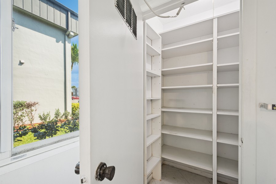 Real Estate Photography - 450 piedmont J, Delray Beach, FL, 33484 - Closet