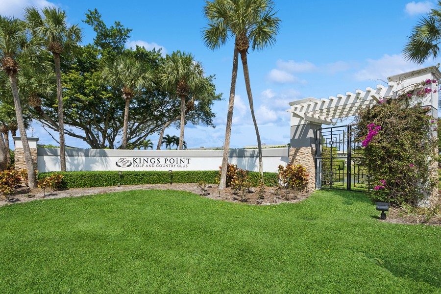 Real Estate Photography - 450 piedmont J, Delray Beach, FL, 33484 - Front View