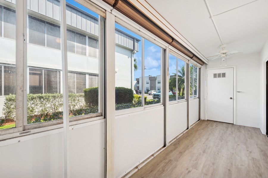 Real Estate Photography - 450 piedmont J, Delray Beach, FL, 33484 - Porch
