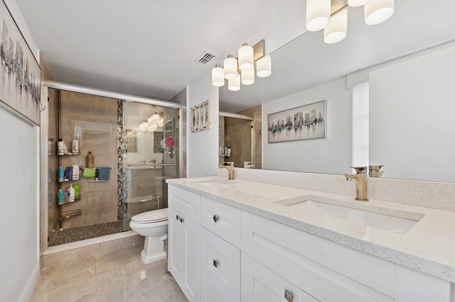 Real Estate Photography - 14475 Strathmore Lane apt.508, Delray Beach, FL, 33446 - Primary Bathroom