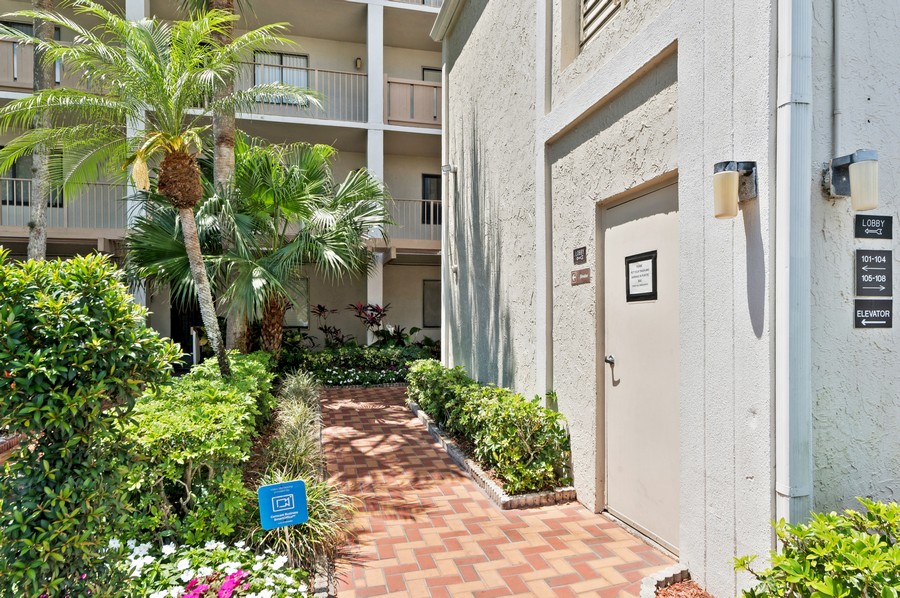 Real Estate Photography - 14475 Strathmore Lane apt.508, Delray Beach, FL, 33446 - Entrance
