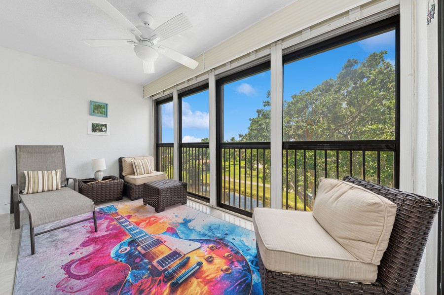 Real Estate Photography - 14475 Strathmore Lane apt.508, Delray Beach, FL, 33446 - Patio