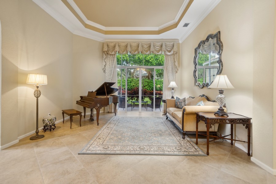 Real Estate Photography - 7203 Arcadia Bay Ct., Delray Beach, FL, 33446 - Living Room