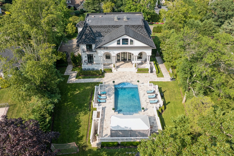 Real Estate Photography - 199 Woodside Dr, Hewlett Bay Park, NY, 11557 - Aerial View